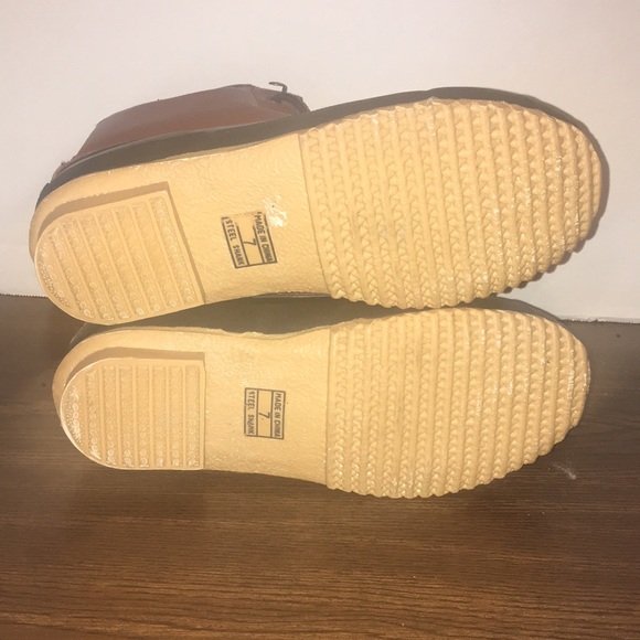 WEATHER SPIRITS WATERPROOF LEATHER DUCK BOOTS STEEL SHANK SIZE 7 - Picture 6 of 6